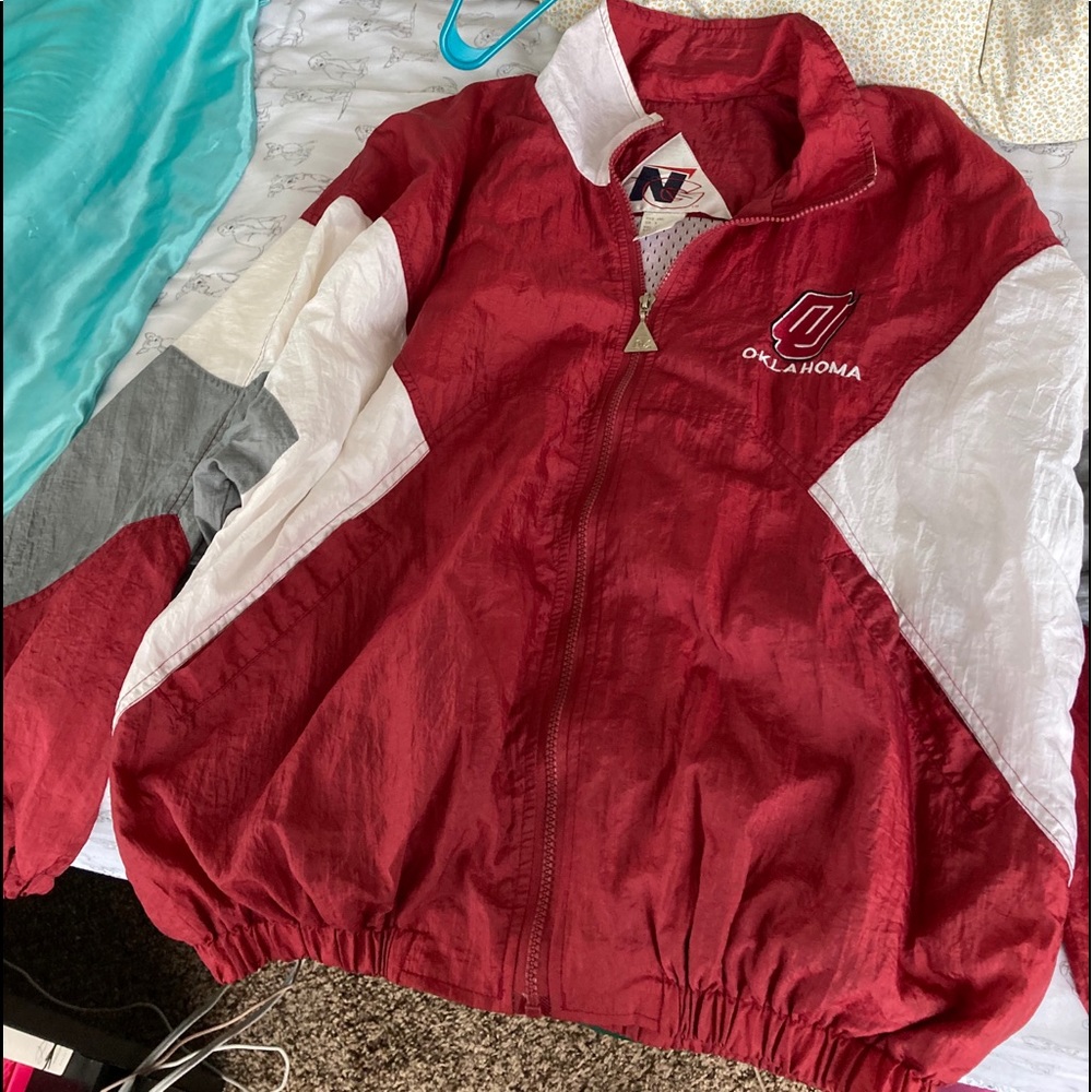 OU (University of Oklahoma) Windbreaker Full-Zip